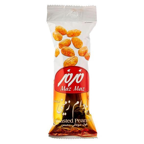 بادام زمینی برشته 30 گرمی مزمز
